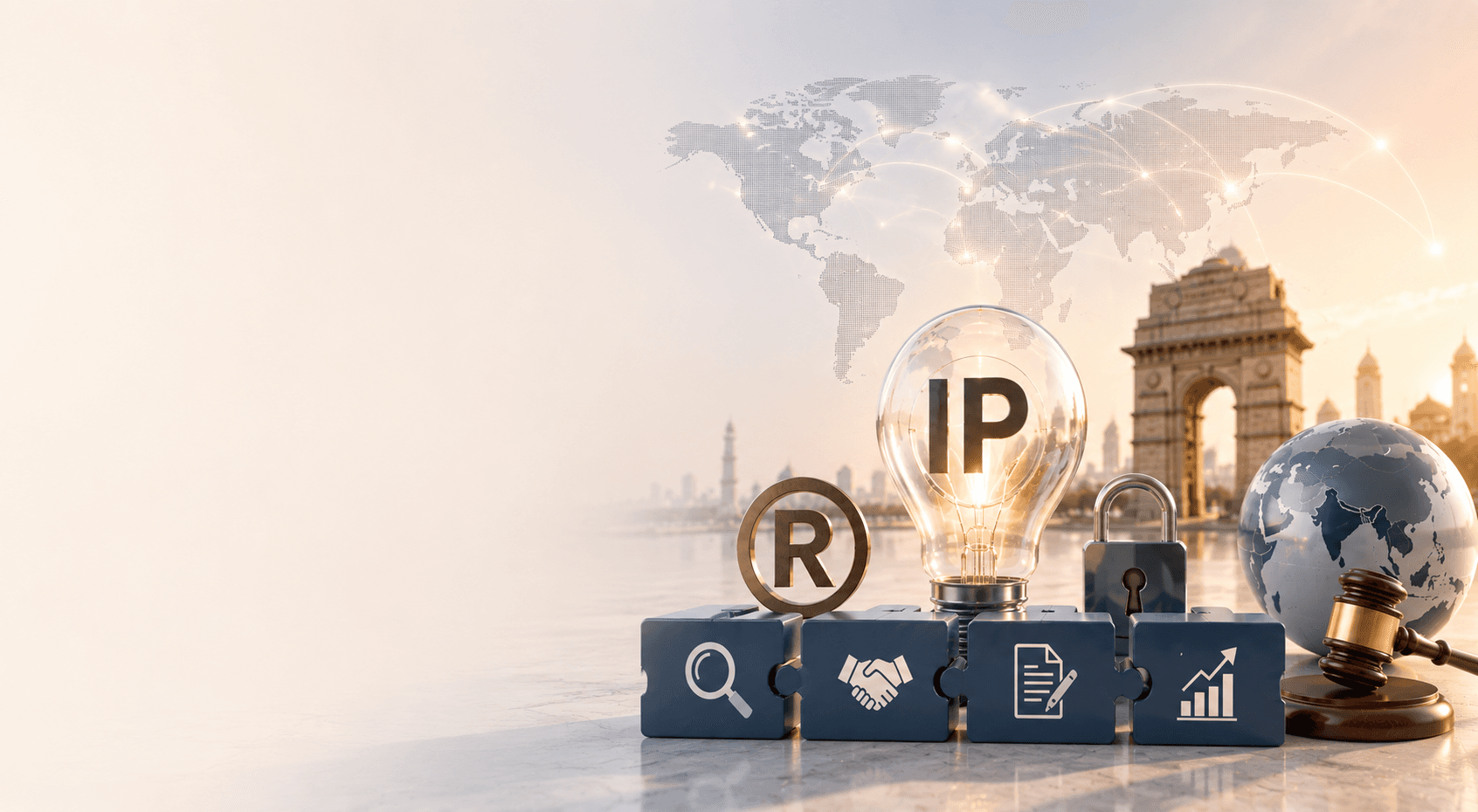 Trademark marketplace video background